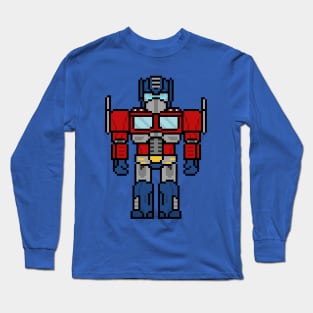 Retro Optimus Prime Long Sleeve T-Shirt